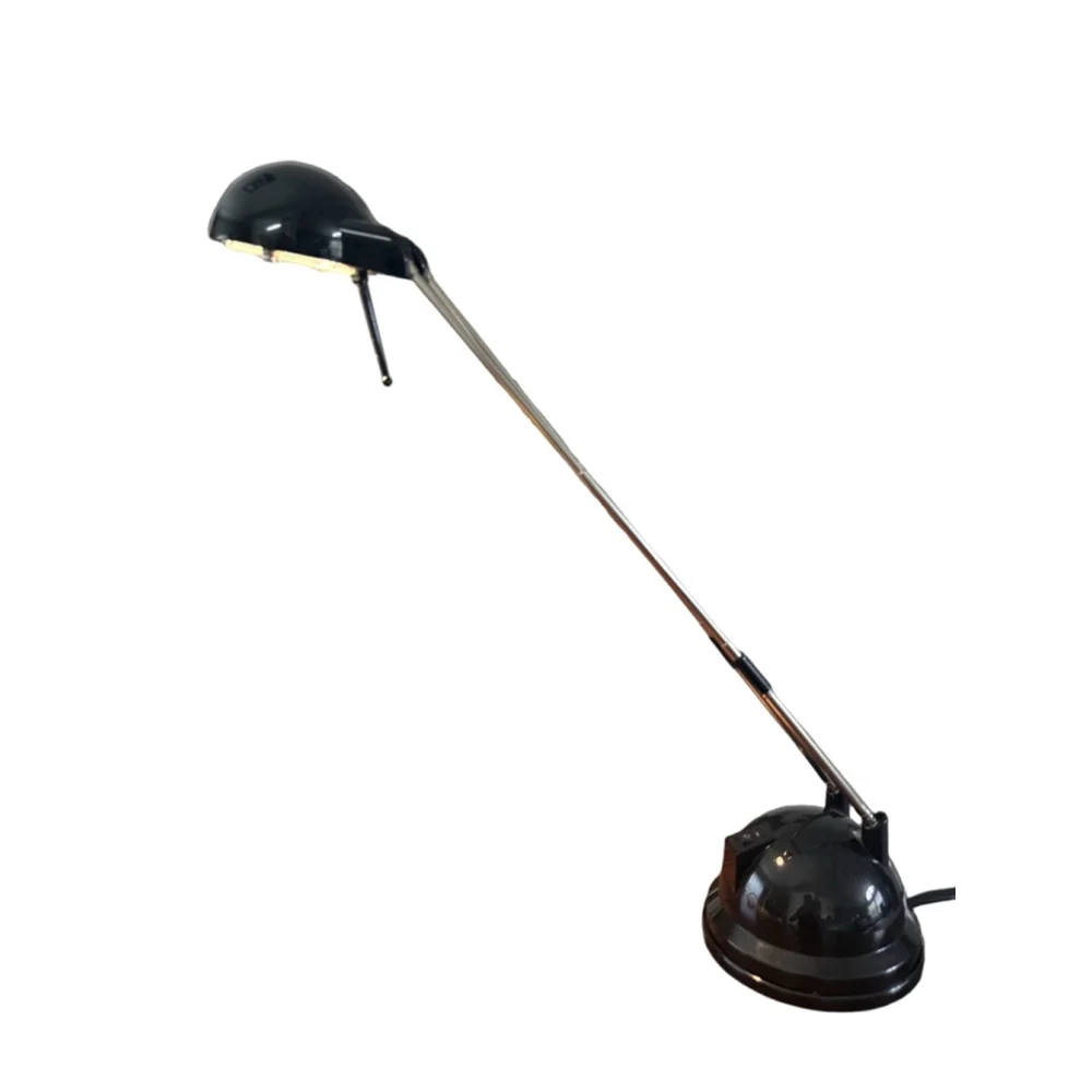 Vintage IKEA Espressivo Desk Lamp Black/Silver Task Light - Picture 3 of 6